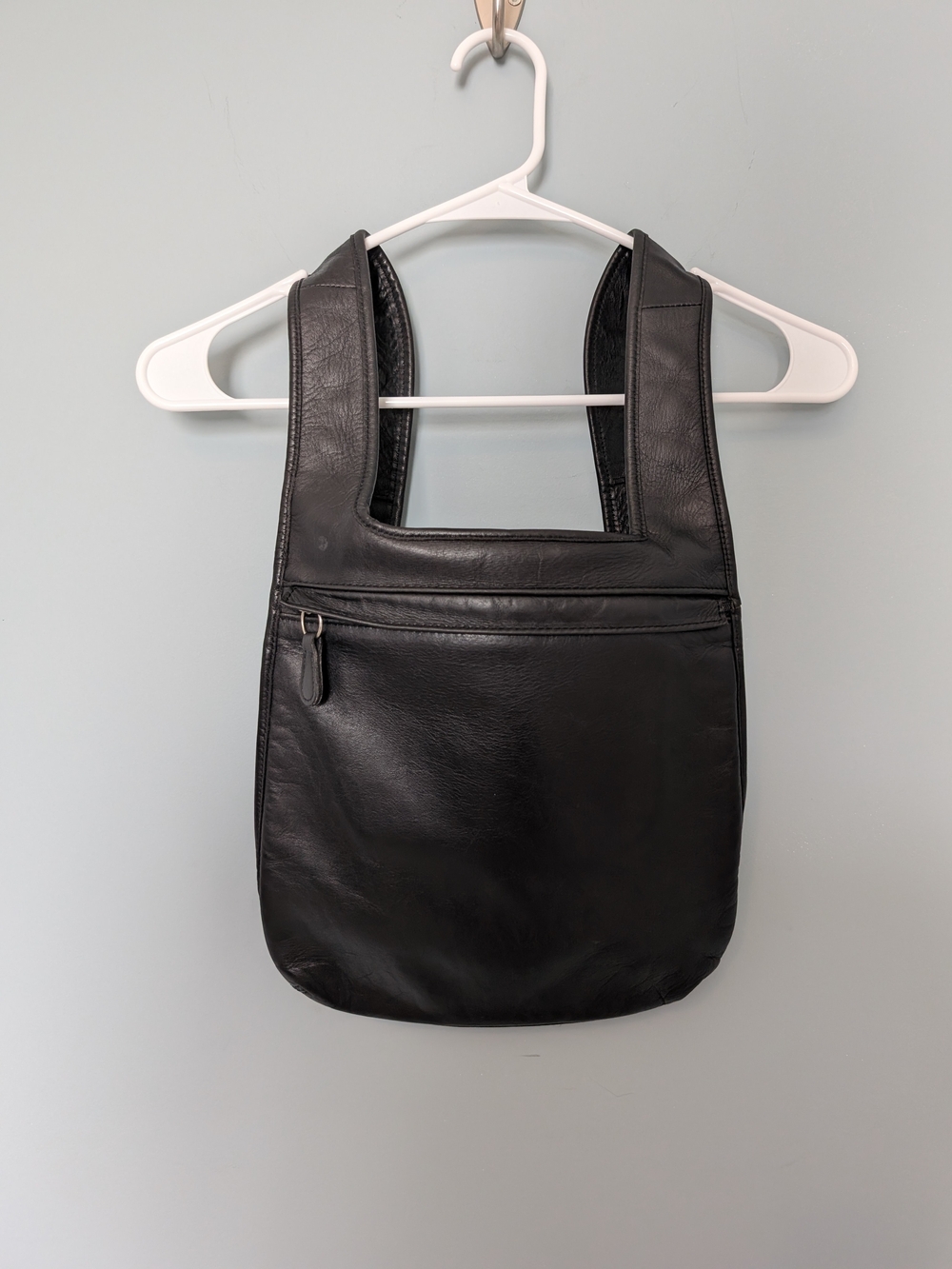 Vintage Coach Hippie Slim Flat Backpack